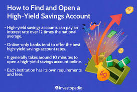 high-yield savings account